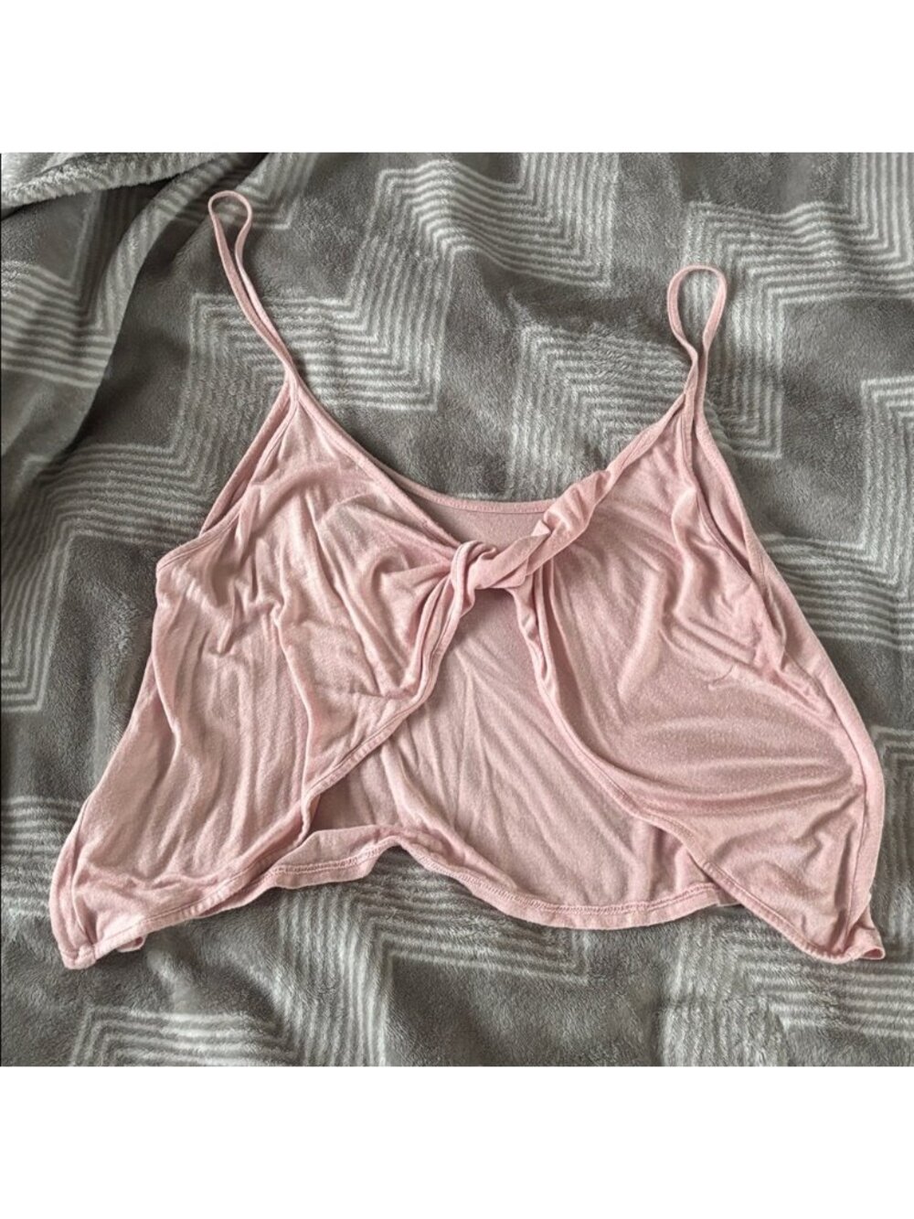 Blush Pink croptop - Picture 2 of 2